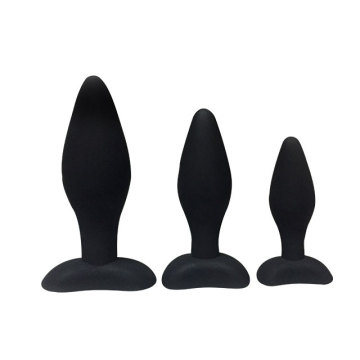 Plug anal de haute qualité en silicone pour femme adulte chatte